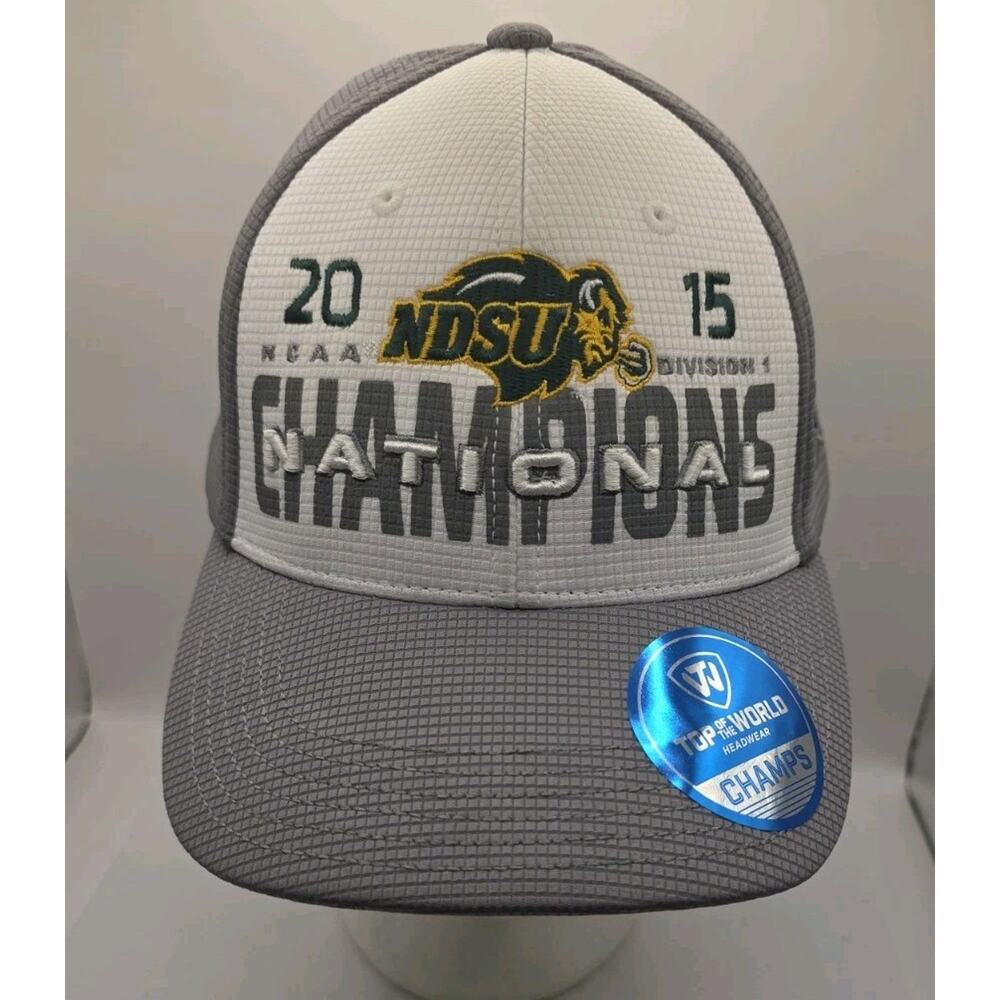 North Dakota State 2015 NCAA Football National Champion Hat Cap Top Of The World